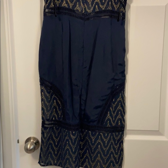 Navy blue cut out dress - Picture 7 of 7